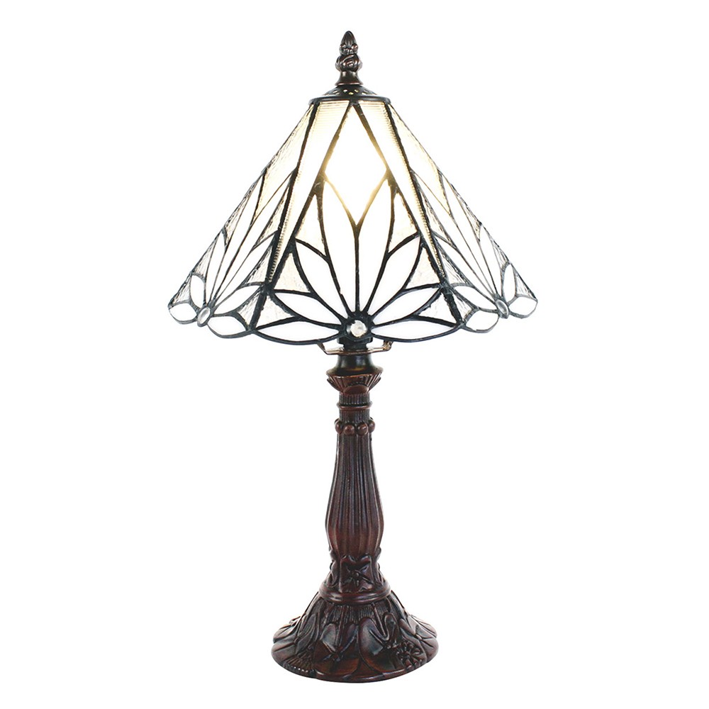 Levně Stolní Tiffany lampa - Ø 20*34 cm E14/max 1*25W 5LL-6191