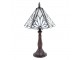 Stolní Tiffany lampa - Ø 20*34 cm E14/max 1*25W Clayre & Eef