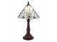 Stolní Tiffany lampa - Ø 20*34 cm E14/max 1*25W Clayre & Eef