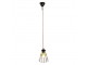 Závěsná Tiffany lampa žluté detaily Yello - Ø 15*115 cm E14/max 1*25W