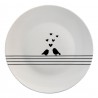 Porcelánový dezertní talířek s ptáčky Love Birds - Ø20*2 cmBarva: přírodní bílá, černáMateriál: porcelánHmotnost: 0,25 kg