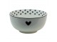 Porcelánová miska na polévku se srdíčky Love Birds - Ø14*7 cm