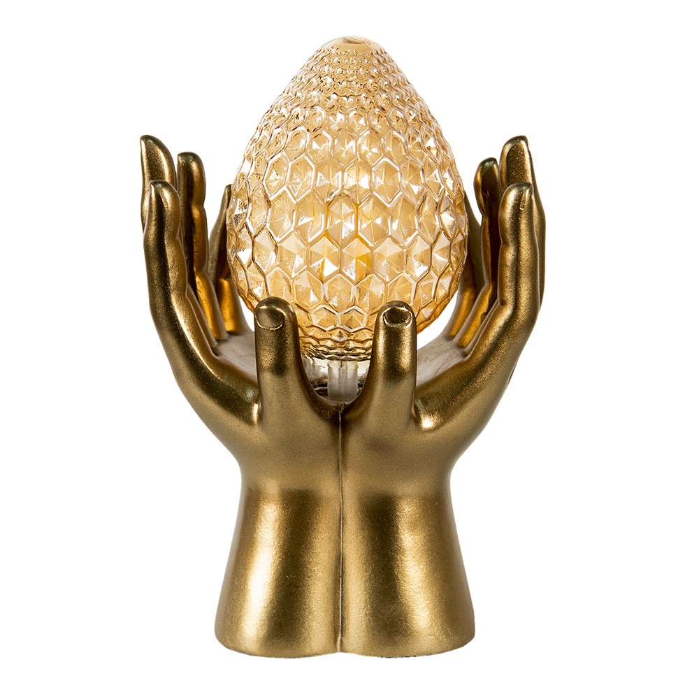 LED designová žárovka béžová - 9 cm / E27/4W