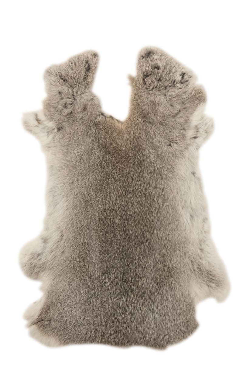 Šedá králičí kůže Rabbi - 34*45cm