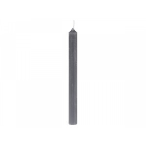 Granitová úzká svíčka Taper coal - Ø 1,2 *13cm / 2.5h