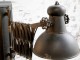 Černá antik nástěnná lampa s patinou Factory Lamp - Ø21*45-105 cm/ E14/ 60W