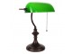 Zelená bankovní lampa tiffany Bank - 26*16*38 cm E27/max 1*40W