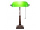 Zelená bankovní lampa tiffany Bank - 26*16*40 cm E27/max 1*40W