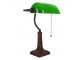 Zelená bankovní lampa tiffany Bank - 26*16*40 cm E27/max 1*40W