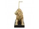 Stojan na toaletní papír se zlatým lvem Lion Gold - 41*23*58 cm