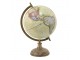 Barevný dekorativní glóbus na dřevěném podstavci Globe - 22*22*37 cm