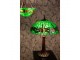Zelené stropní svítidlo Tiffany s vážkami Vie green - Ø 31*126 cm E27/max 2*40W
