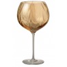 Jantarová sklenička na víno Oil wine - Ø 12*21 cm Materiál : skloBarva : jantarová