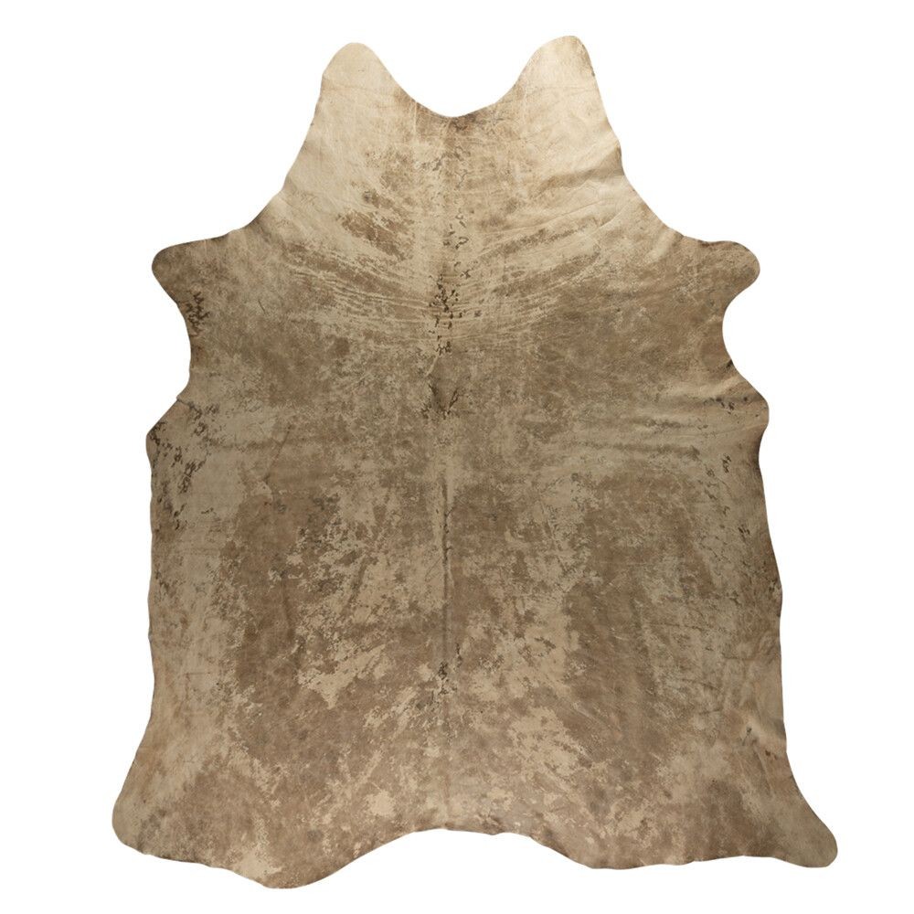 Hnědo - béžový koberec z hovězí kůže Cow Vintage - 150*250*0,3cm