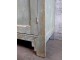 Opálová antik dřevěná skříň French antiek - 113*44*184cm