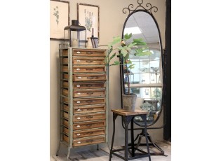 Devno-kovov komoda se uplky Old French - 54*34*127cm