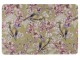 Hořčicovo-růžová rohožka s květy a ptáčky Flower pink - 75*50*1cm