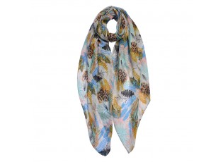Barevný dámský vzorovaný šátek - 90*180 cm