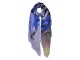 Modro - barevný šátek - 90*180 cm