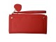 Červená peněženka Jolla - 19*11 cm