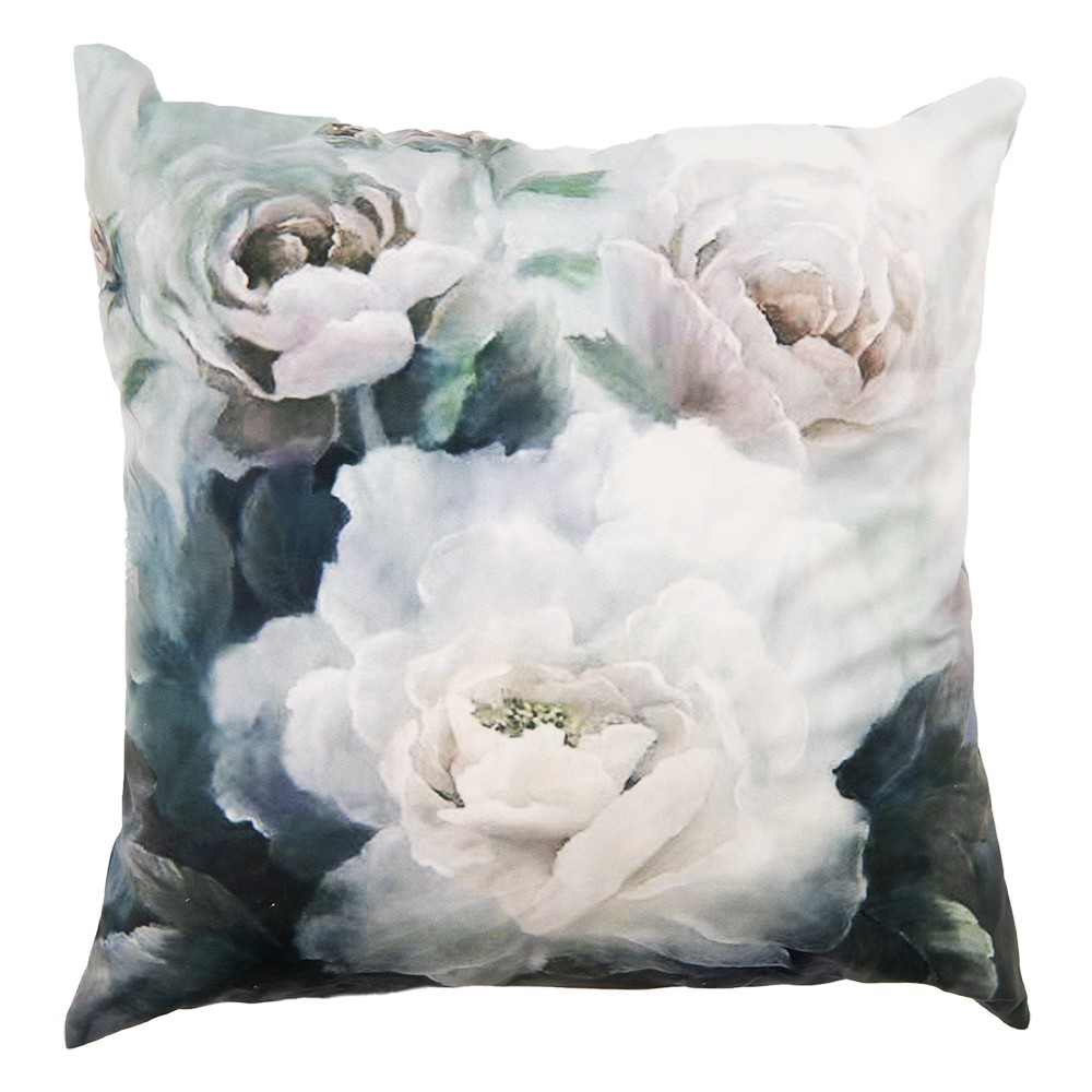 Povlak na polštář s romantickými květy Lolie - 45*45 cm