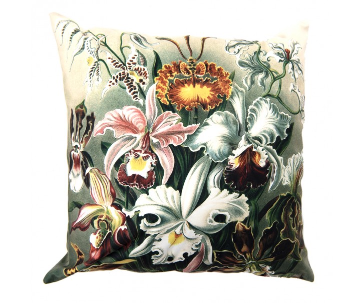 Povlak na polštář s okrasnými květy kosatců Iris - 45*45 cm