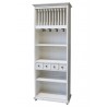 Krémová antik dřevěná skříň s policemi Vinia - 70*33*190cm
Materiál : jedlové dřevo, MDF, kovBarva : krémová antik

