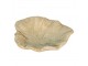 Cementové pítko pro ptáčky ve tvaru leknínového listu - 22*22*6 cm