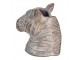 Cementový květináč v designu hlavy zebry - 16*10*15 cm
