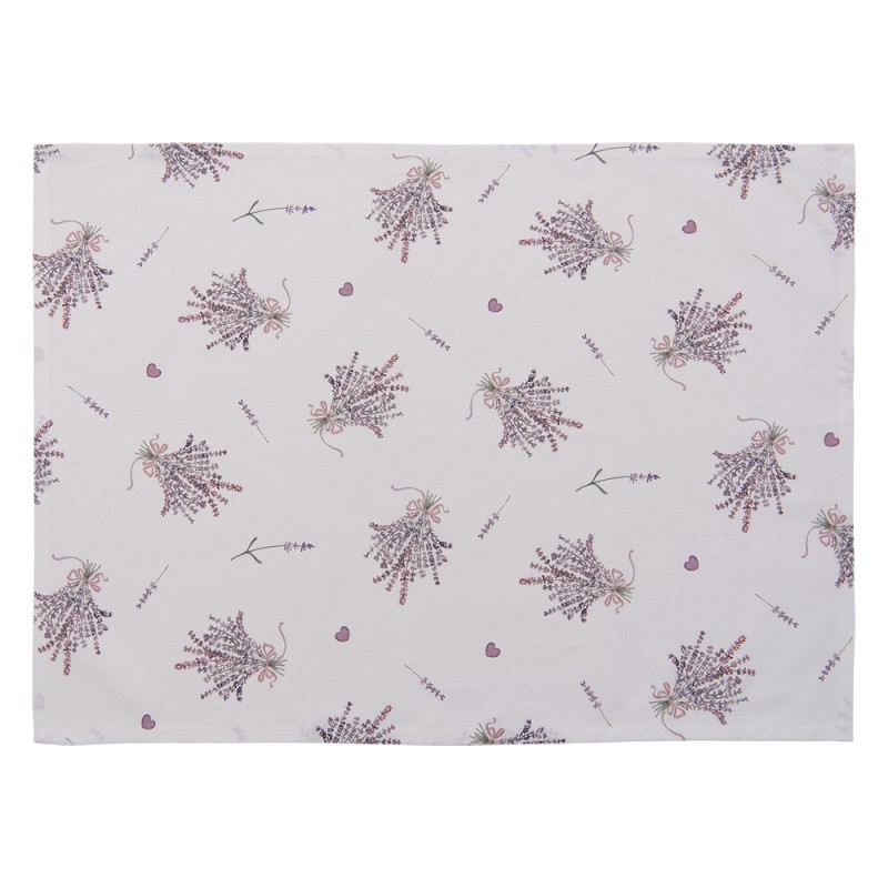 Bavlněná utěrka Lavander Garden - 50*70 cm