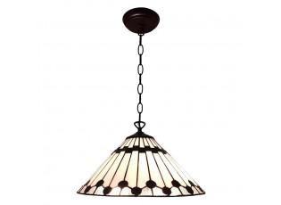 Závěsná stropní lampa Tiffany Branilla - Ø 40 cm E27/max 1*60W