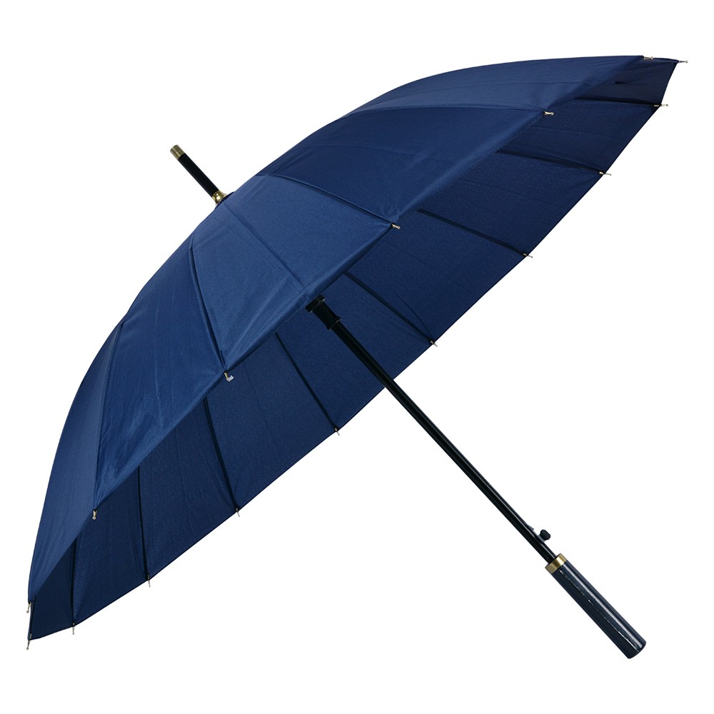 Levně Modrý deštník pro dospělé - Ø 100*80 cm JZUM0032BL