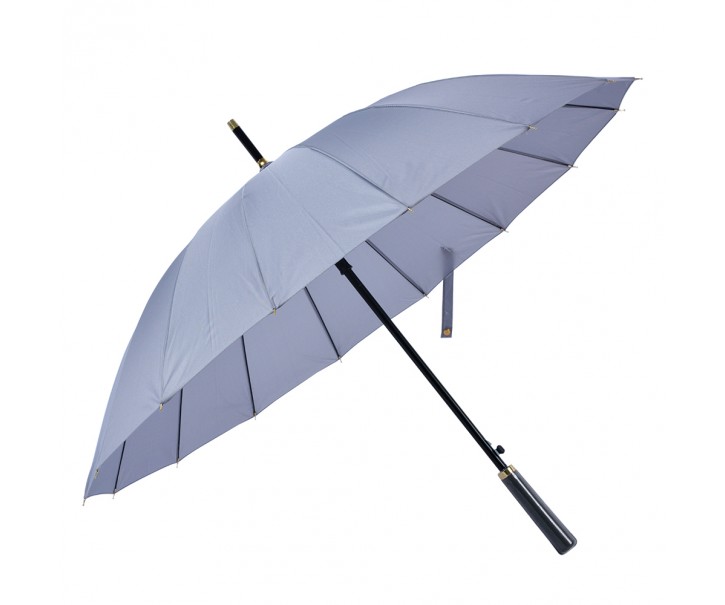 Šedý deštník pro dospělé - Ø 100*80 cm