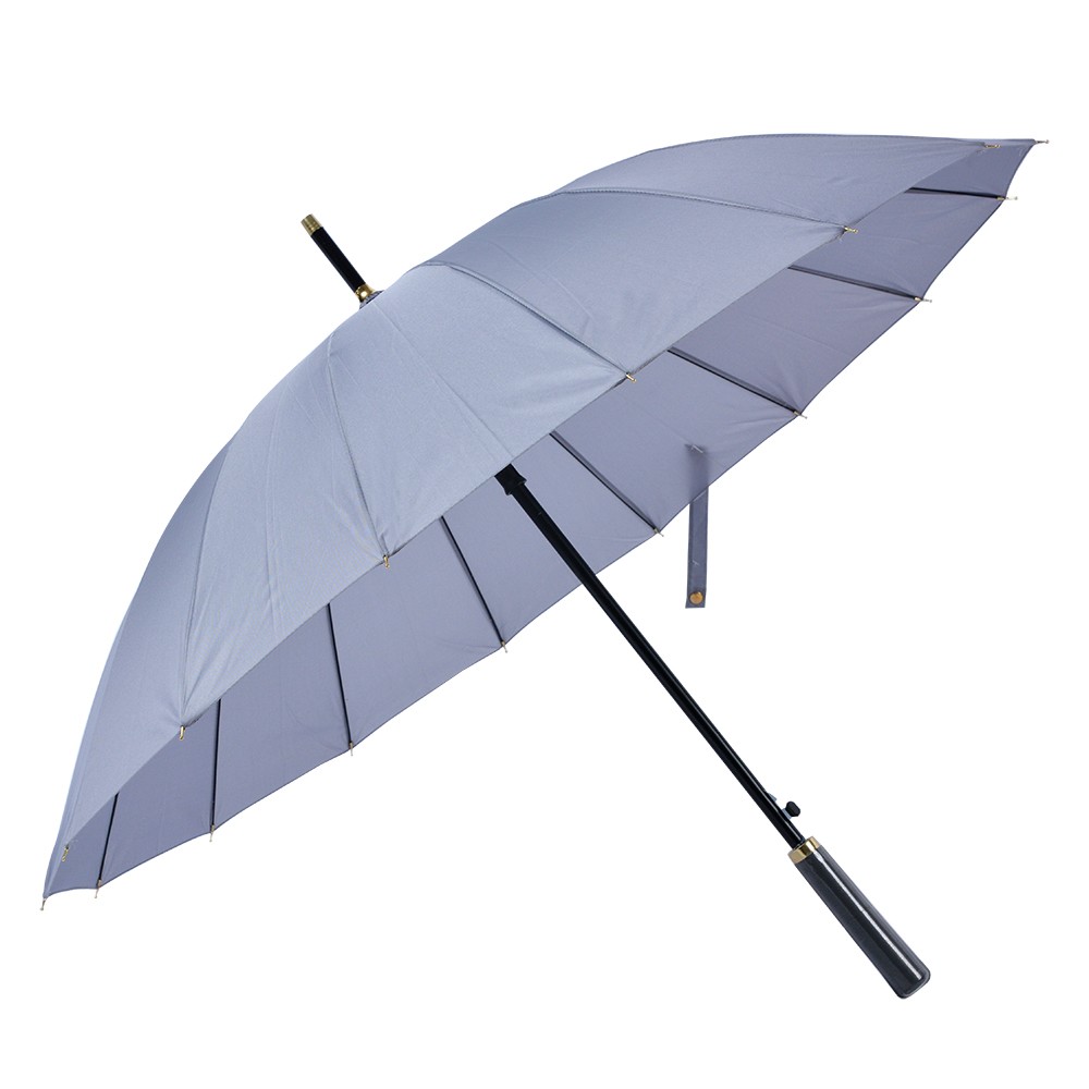 Šedý deštník pro dospělé - Ø 100*80 cm Clayre & Eef