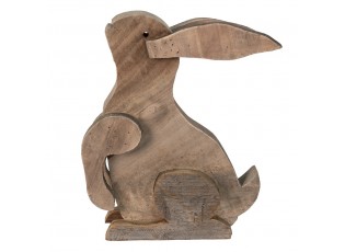 Dekorace Socha Králík Hnědý 23*11*33 cm - 28*11*33 cm