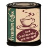Kovová nástěnná cedule Premium Coffee - 20*1*26 cm