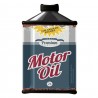 Kovová nástěnná cedule Motor Oil - 19*1*30 cm