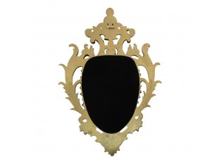 Zlaté antik nástěnné zrcadlo s ornamenty Minea - 46*3*69 cm