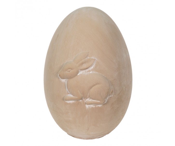 Dekorace Socha Béžová, Hnědá 18*17*25 cm - 18*17*25 cm Clayre & Eef