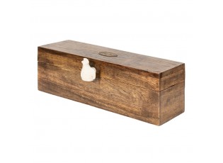 Dřevěná krabička na čajové pytlíky Chick Bei - 31*13*10 cm