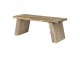 Dřevěný dekorační antik stolík na rostliny - 46*17*19 cm