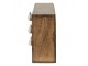 Dřevěná dekorační mini komoda se šuplíčky Chick - 29*14*22 cm