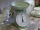 Mintová francouzská kuchyňská vintage váha Scale French - 21*22*25 cm