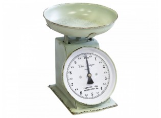 Mintová francouzská kuchyňská vintage váha Scale French - 21*22*25 cm