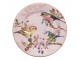 Porcelánový dezertní talířek Bird Rosé - Ø 18*2 cm