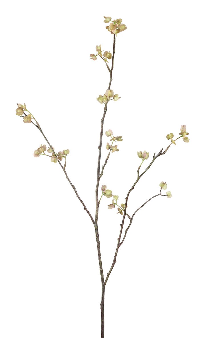 Dekorace umělá květina Berry Spray pink - 84 cm