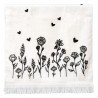 Kuchyňský froté ručník s květinami Flora And Fauna - 40*66 cm Barva: vícebarevnáMateriál: 100% bavlnaHmotnost: 0,1 kg