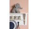 Dekorativní béžové sošky slonů - 19*6*10 cm
