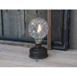 Dekorační stolní lampička Nostalgic Led - Ø10*27cm 