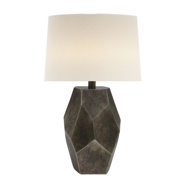 Granitová antik kovová základna k lampě Camy pearl - 18*15*35cm / E27